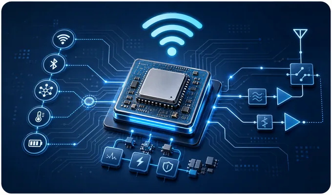 TXW818 高集成 Wi-Fi BLE 多模无线 SoC 插图